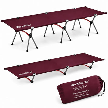 Portable Dual Height Camping Cot