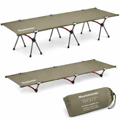 Portable Dual Height Camping Cot