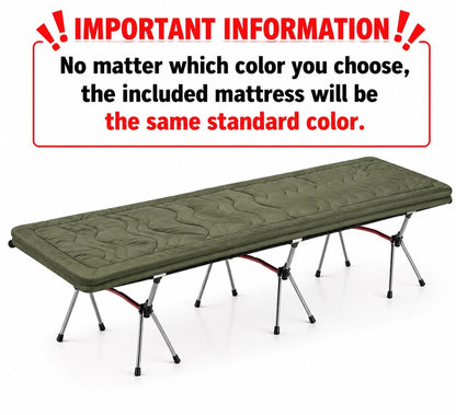 Portable Dual Height Camping Cot
