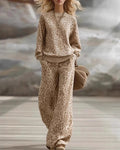 Lana Leopard Cozy Match Set