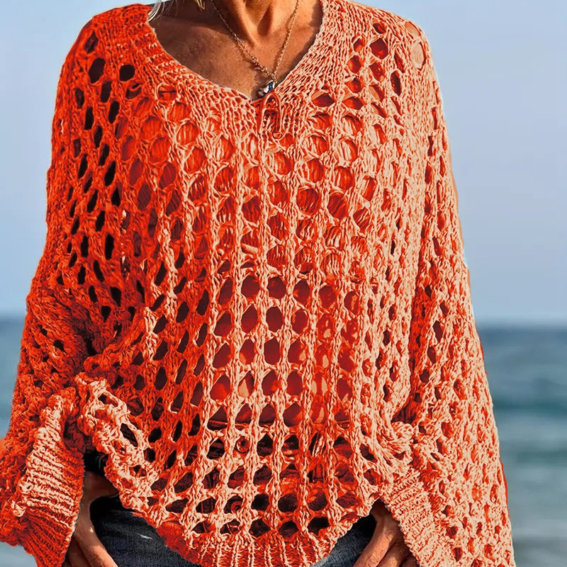 Breezy Crochet Knit Top