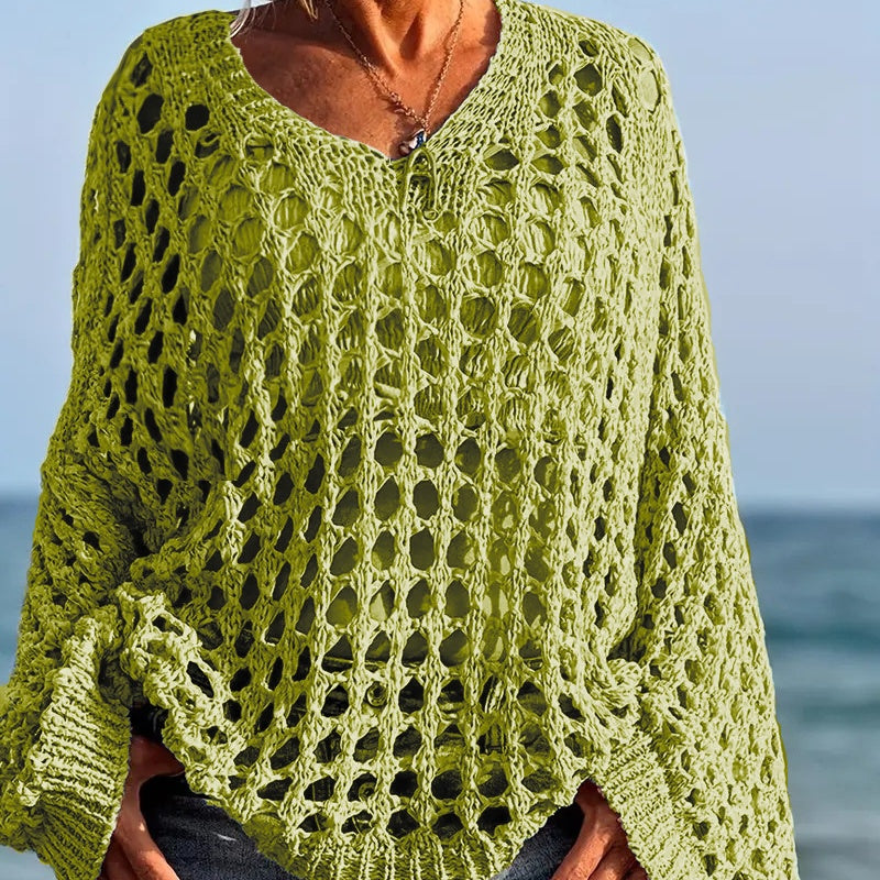 Breezy Crochet Knit Top