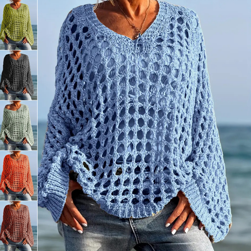 Breezy Crochet Knit Top